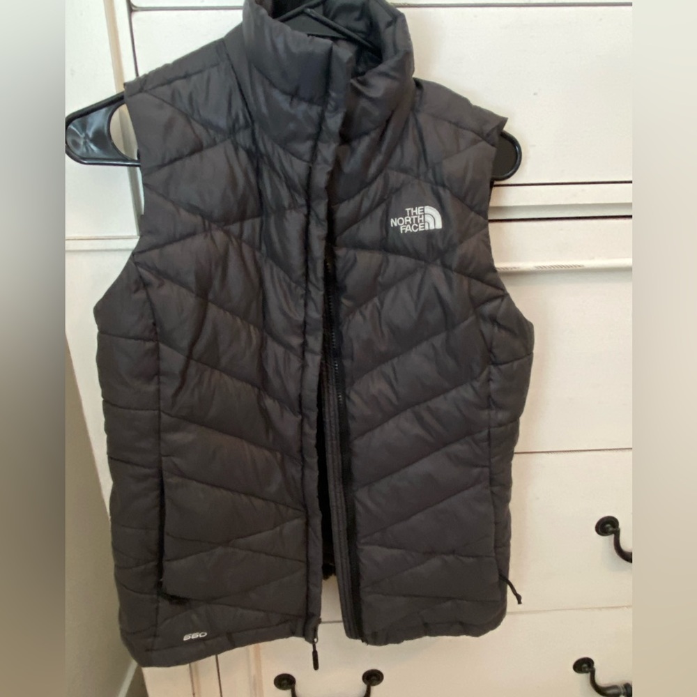 The north face puffy vest